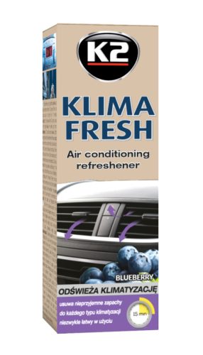 K2 Klima Fresh Klímatisztító Spray New Car illattal 150ml