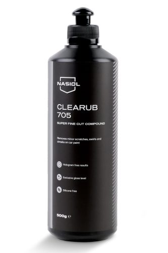 Nasiol Clearub 705-S UltraFine Finish Polírozó Paszta 500ml